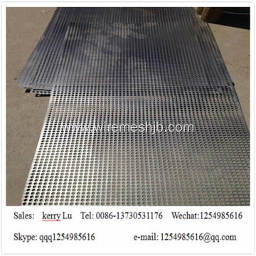 Rectangle Hole Perforated Metal Sheet Mesh